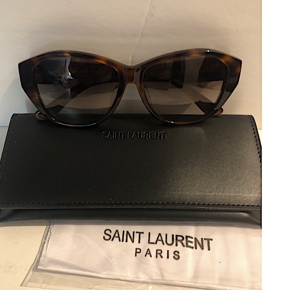 Saint Laurent 57mm Geometric Sunglasses - Picture 2 of 10